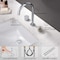 Kibi Circular X 8 Bathroom Sink Widespread Faucet with Drain Assembly KBF1026CH - alternate 9